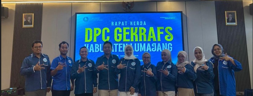 RAPAT KERJA PERDANA GEKRAF LUMAJANG PERIODE 2026-2029