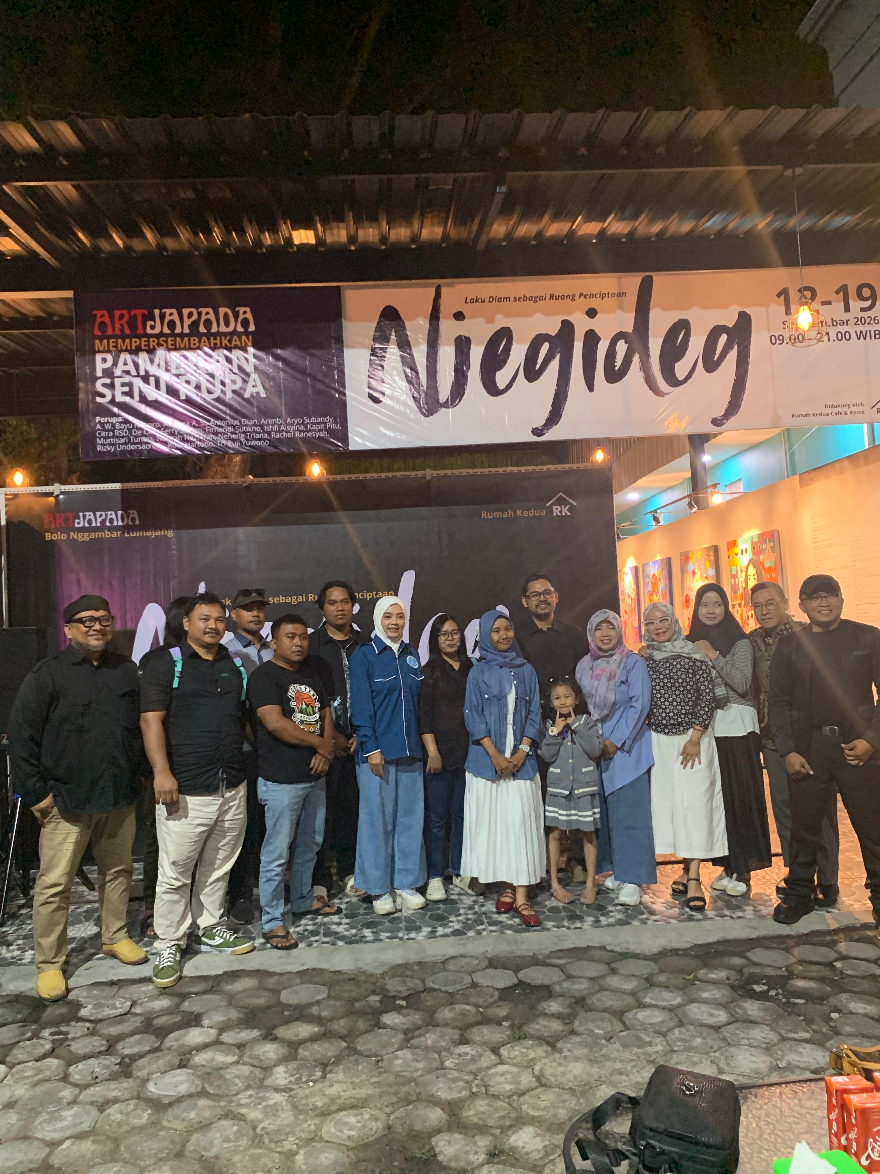 Gekrafs Mendukung Artjapada Sebagai Ruang Ekspresi Pelaku Seni di Lumajang
